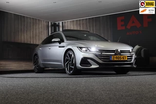 Hoofdafbeelding Volkswagen Arteon Volkswagen Arteon 2.0 TSI R-Line Business+ / Aut / Acc / Lane Assist / Dode Hoek / Sfeerverlichting / Camera / Open Pano / 20 Inch