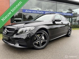 Mercedes C-klasse 180 AMG Line Facelift, Pano, 360 Camera, MultibeamLed, 9G tronic, Dodehoekassisgt