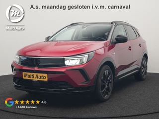 Opel Grandland 1.6 Turbo GS Line NIEUW MODEL Plug In Hybrid 225pk Dealer O.H PHEV | Adaptive Cruise | 360 Camera | Matrix LED | Black Optic | Alcantara Sporstoelen Verwarmd | Apple Carplay | Sfeerverlichting | Navigatie | Virtual | DAB | 18"L.M |