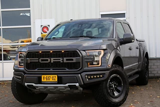 Hoofdafbeelding Ford F-150 Ford F-150 USA 3.5 V6 Ecoboost 4WD SuperCrew Raptor*NL-Auto*Perfect Onderh.*Pano/PrinsLPG/Trekhaak/B&O/Sync/Carbon/UnderCover/Apple Carplay-Android/Memorie/360Camera/Stoelverw.V+A/Stuurverw./Stoelkoeling/VOL*