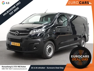 Opel Vivaro 145pk Automaat L3H1 Dubbele cabine 6-zits Navigatie Camera Trekhaak Apple carplay Parkeersensoren Cruise control