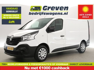 Renault Trafic 1.6 dCi T27 L1H1 Airco Cruise Navigatie 3 Persoons Parkeersensoren Elektrpakket