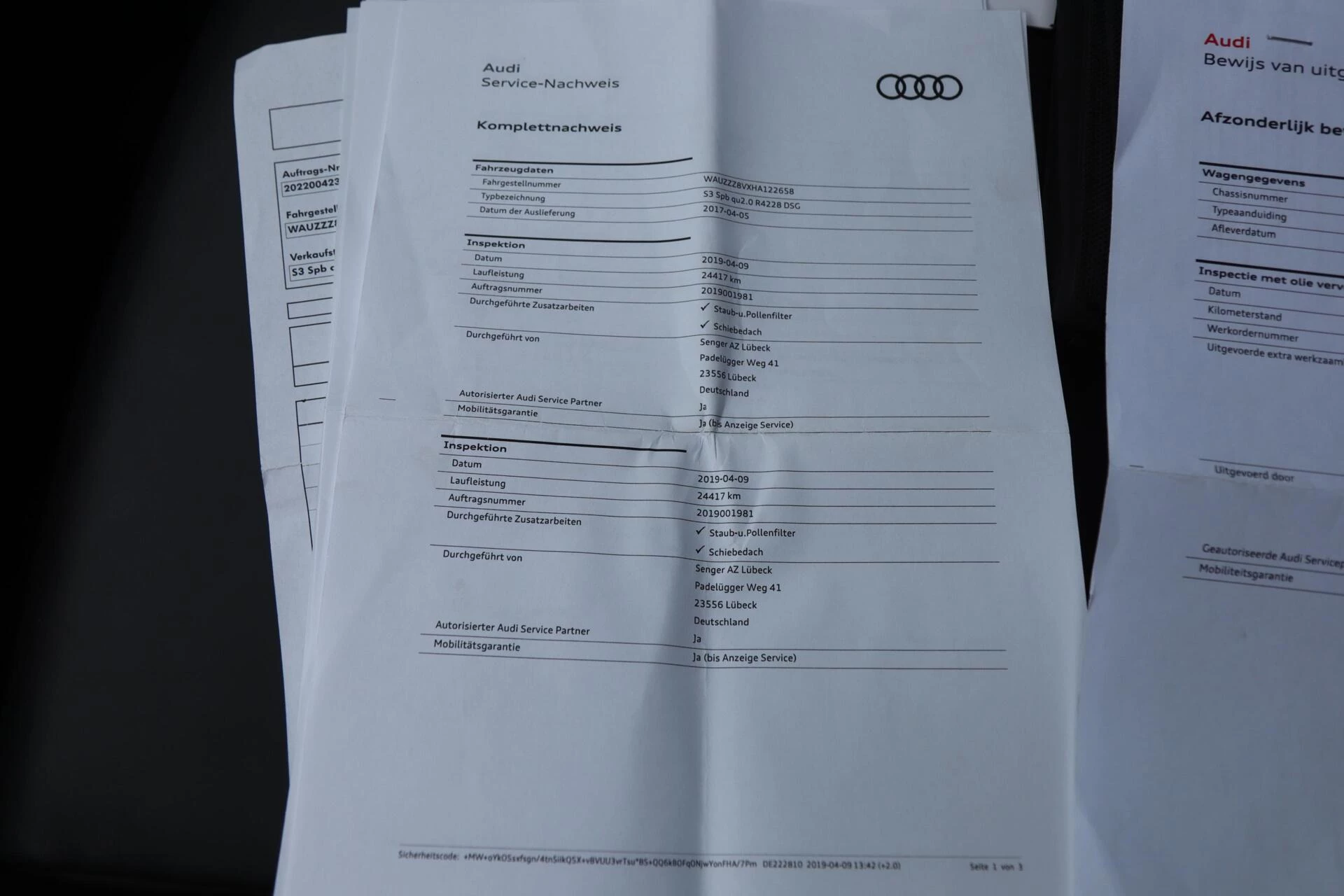 Hoofdafbeelding Audi S3