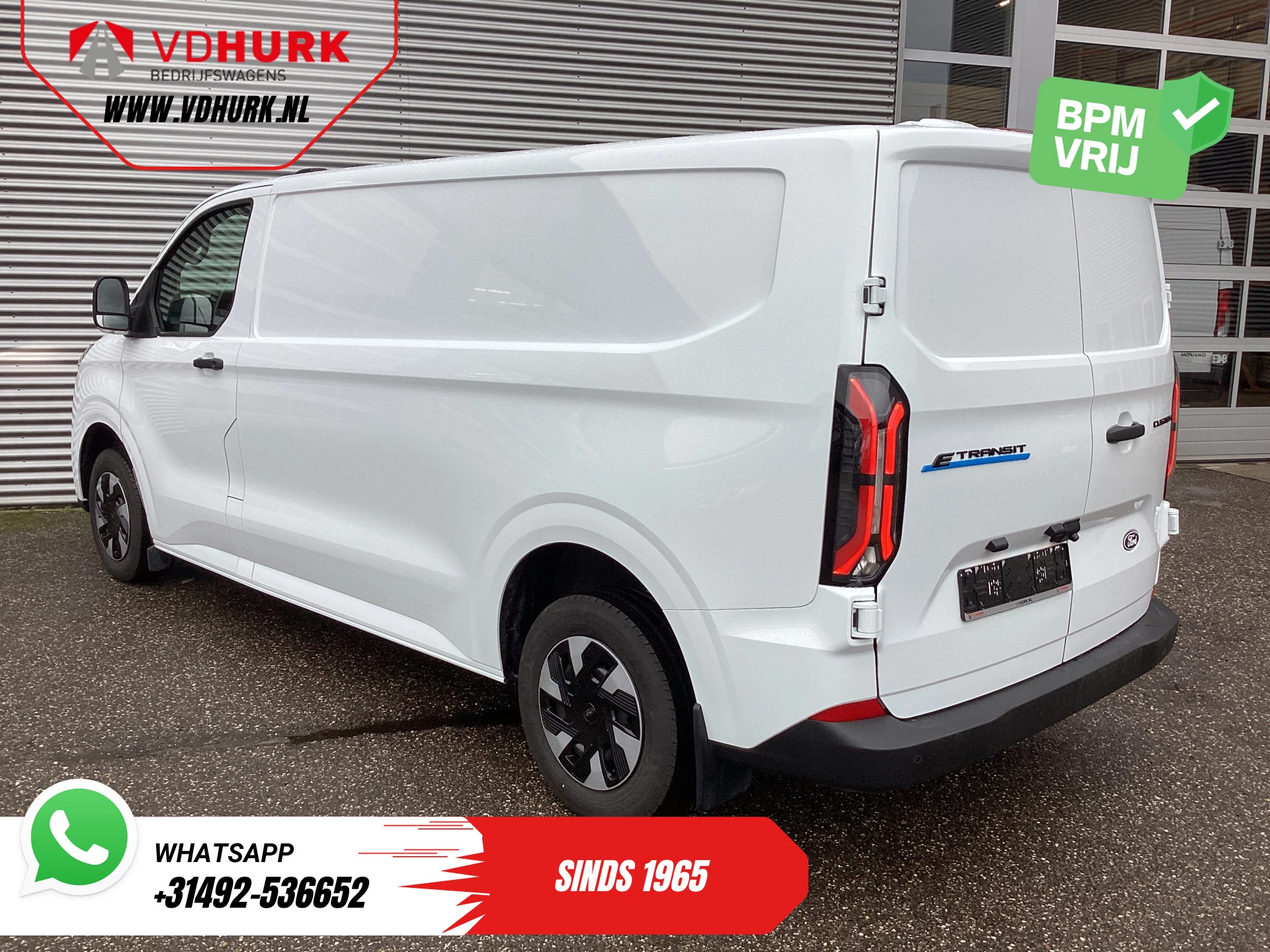 Hoofdafbeelding Ford E-Transit Custom