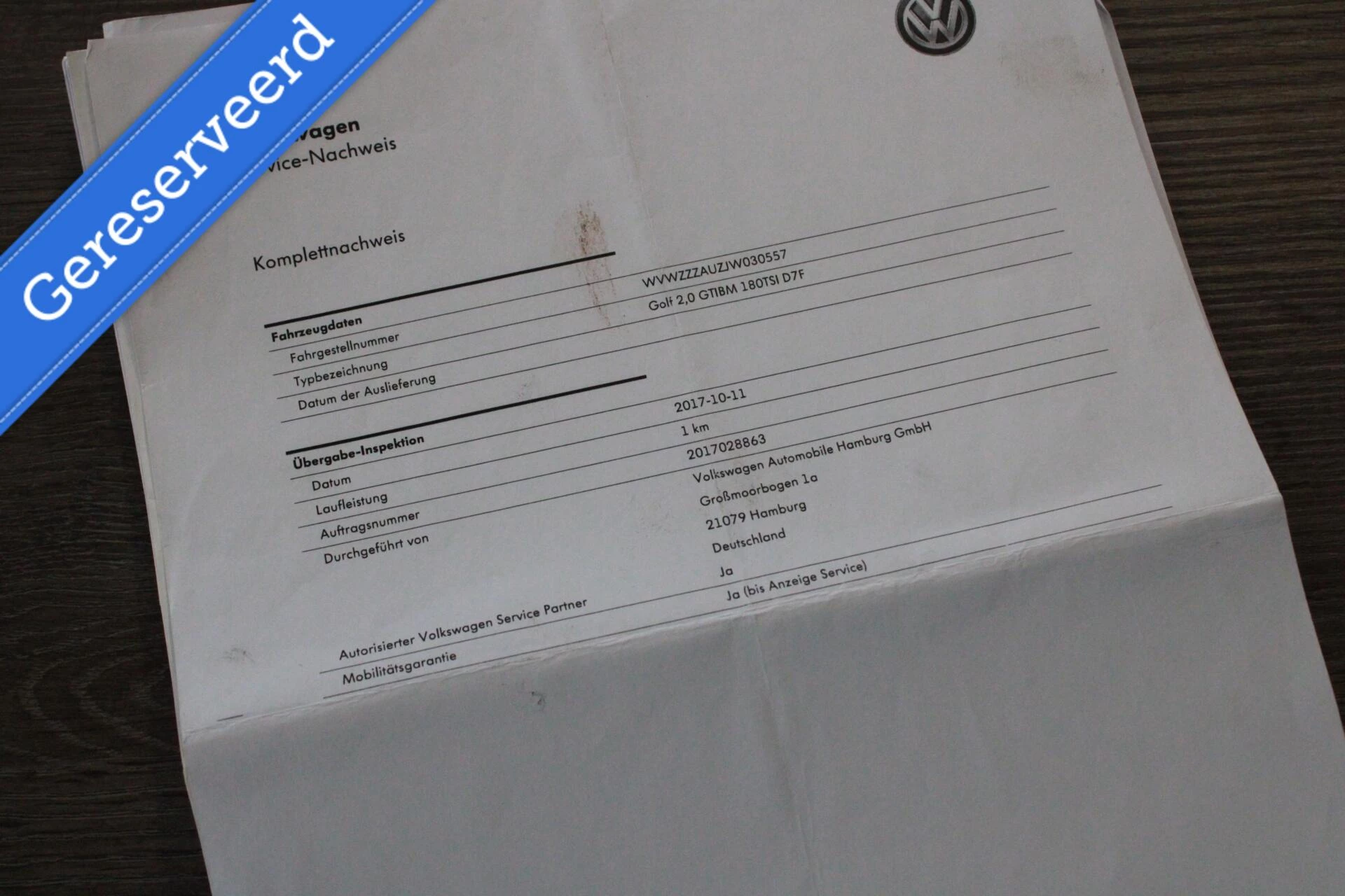 Hoofdafbeelding Volkswagen Golf