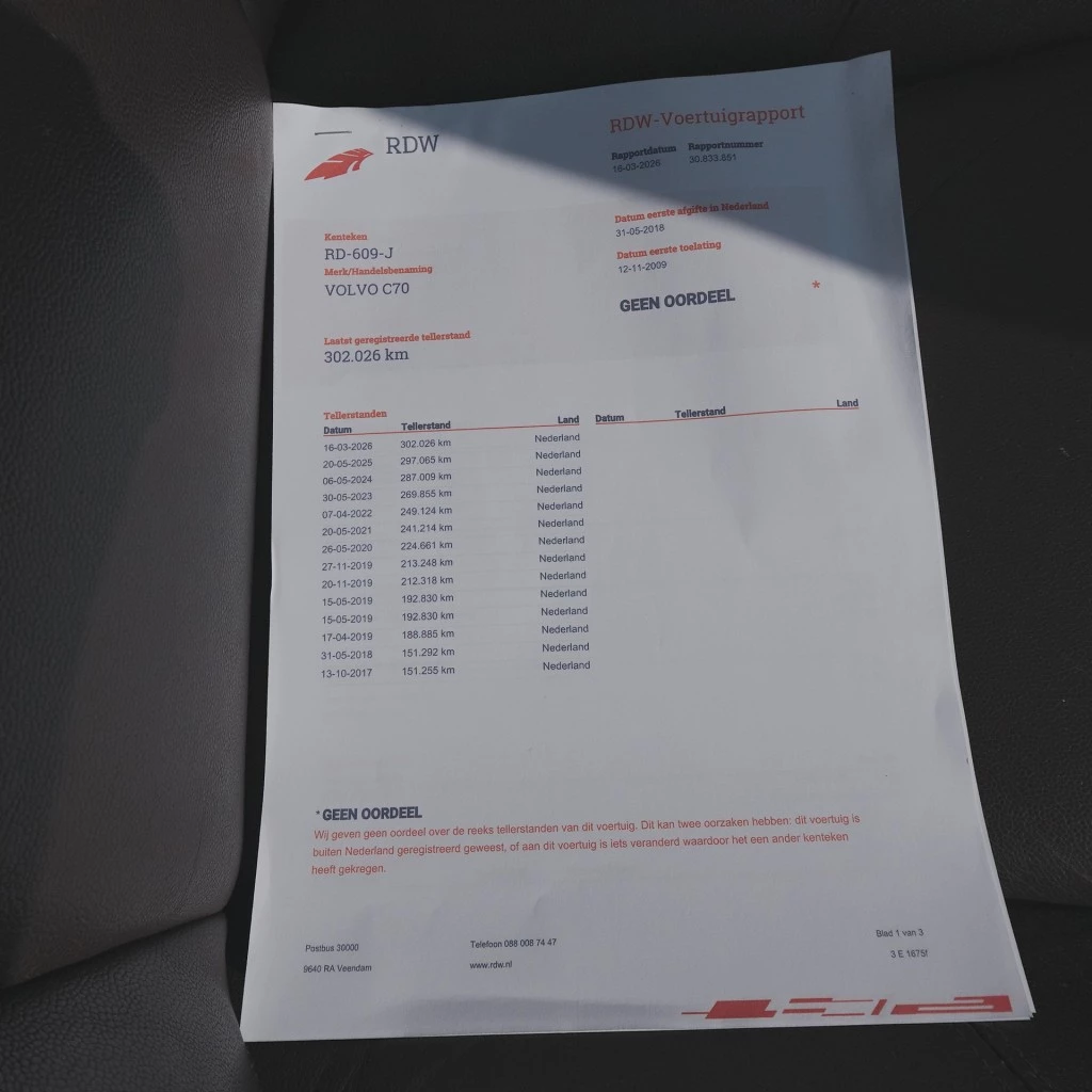 Hoofdafbeelding Volvo C70