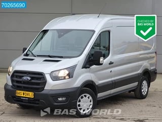 Ford Transit 130pk L2H2 12''scherm CarPlay 360camera Airco Cruise PDC L2 m3 Airco Cruise control