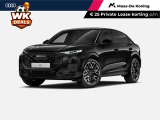 Audi Q3 Sportback 1.5 200kW e-hybrid S edition 272 PK · Optiekpakket zwart-glanzend · Panorama-glasdak · Tech plus