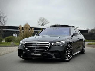 Mercedes S-klasse 580 e AMG Panoramadak|4D Burmester®|Softclose|Head-Up|Achterasbesturing|Luxe leder|Stuur verw.|Stoel vent.