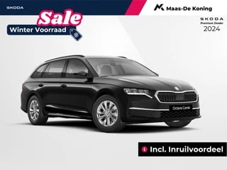 Škoda Octavia combi Edition 1.5 TSI 85 kW / 115 pk Combi 6 versn. Hand | 16'' lichtmetalen velgen | wegklapbare trekhaak | Metallic Lak | Incl. inruilvoordeel