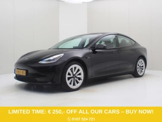 Tesla Model 3 Long-Range AWD 351pk 75 kWh FACELIFT 92% [ TREKHAAK+BRUIN LEDER+WARMTEPOMP+AUTOPILOT+19 INCH ]