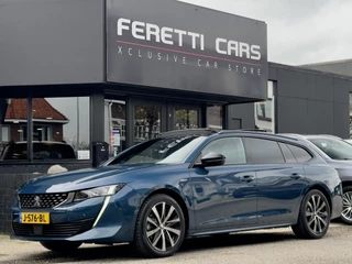 Hoofdafbeelding Peugeot 508 Peugeot 508 SW 1.6 AUT8 GT-LINE AVANTAGE PANODAK LEDER NAVI CAMERA360 PARK-ASSIST CARPLAY LED 18 INCH-LMV PDC