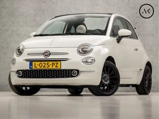 Fiat 500C 1.0 Hybrid Sport Launch (CABRIOLET, GROOT NAVI, DIGITALE COCKPIT, APPLE CARPLAY, LEDER, XENON, SPORTSTOELEN, CRUISE, DAB+, PARKEERSENSOREN, NIEUWSTAAT)