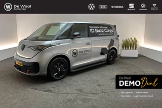 Hoofdafbeelding Volkswagen ID. Buzz Cargo Volkswagen ID. Buzz Cargo Bulli Edition 286pk 79 kWh | Trekhaak Zwenkbaar, Matrix LED Koplampen, 360 Graden Camera |