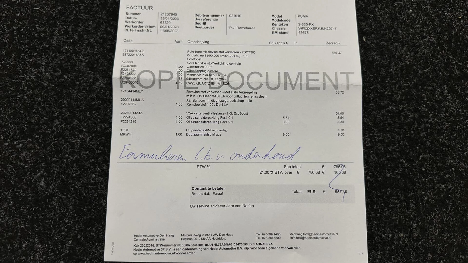 Hoofdafbeelding Ford Puma