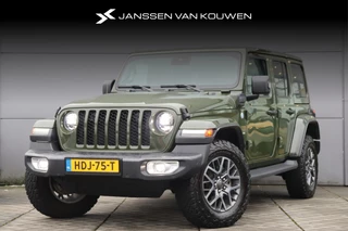 Hoofdafbeelding Jeep Wrangler Jeep Wrangler Unlimited 4xe 380pk Sahara / Navi / Leder / Keyless