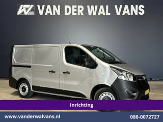 Opel Vivaro 1.6 CDTI 126pk L1H1 inrichting Euro6 Airco | Navigatie | LED | Omvormer Cruiscontrol, Camera, Parkeersensoren, Achterklep