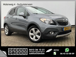 Hoofdafbeelding Opel Mokka Opel Mokka 1.4 T 141pk Edition LPG Af-fabriek Trekhaak Navi Cruise Zuinig!