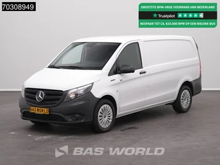 Mercedes eVito Elektrisch Lang 66kWh 286km WLTP Airco Cruise Camera Airco Cruise control