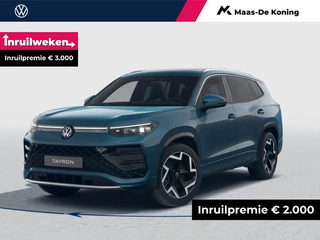 Volkswagen Tayron R-Line-Edition 1.5 eHybrid 272 pk 6 versn. DSG · Assistance Pakket ‘IQ.DRIVE’ · Design Pakket 'Black Style' · Koplampverlichting HD-matrix · Trekhaak inklapbaar & trailer assist ·
