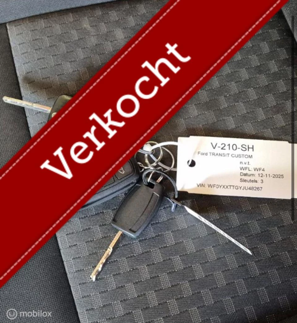 Hoofdafbeelding Ford Transit Custom