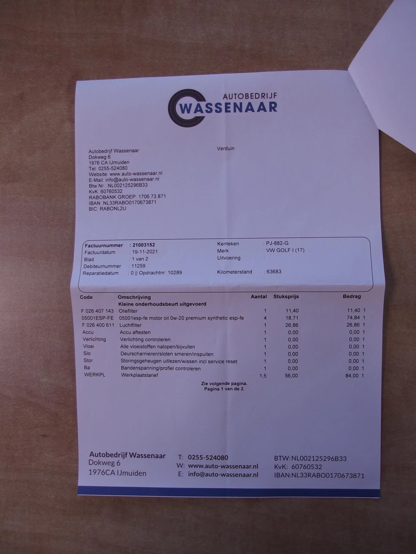 Hoofdafbeelding Volkswagen Golf