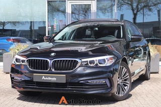 BMW 5-Serie Touring (g31) 530i SportLine 252pk | Pano I Navi I Head Up | Cruise | Climate | Stoelverwarming | Trekhaak