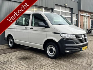 Volkswagen Transporter 2.0 TDI L1H1 150Pk Airco Cruise controle 2-Persoons Telefoonverbinding Apple carplay Achterklep Zijruit Navigatiesysteem Euro 6 Dealer onderhouden