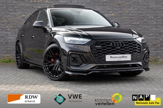 Audi Q5 Sportback 55 TFSI e S edition Pano luchtvering Black & Black