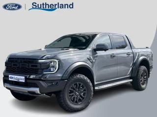Hoofdafbeelding Ford Ranger Ford Ranger 3.0 EcoBoost Raptor 288pk V6 Automaat  Rijklaar! | Conquer Grey Metallic | Raptor Pack   Nieuw Model | SYNC4 | 2.500kg Trekgewicht | Matrix LED Koplampen | Prijs incl. ombouwkosten Grijs Kenteken