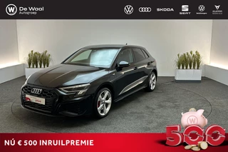 Audi A3 Sportback 45 TFSI e 245pk S tronic S Edition Competition | S line, Park Assist, 18" LM Velgen, Stoelverwarming |