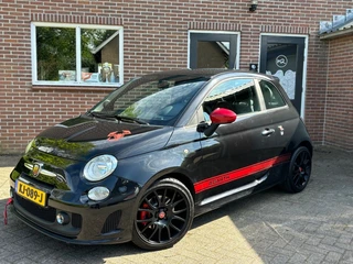 Abarth 500 165 PK, Leder, sport uitlaat. topstaat.