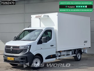 Renault Master 170PK BPM VRIJ! Koelwagen 2025model BPM vrij! Thermo King C-250 LED Airco Cruise Carplay Koeler Koel Kühlwagen Kühlkoffer 17m3 Airco Cruise control