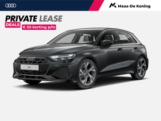 Audi A3 Sportback S edition 30 TFSI 85 kW / 116 PK Sportback 7 versn Audi A3 Sportback S Edition 30 TFSI 116 PK · Assistentiepakket Driving · Assistentiepakket parking · Achteruitrijcamera