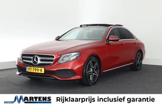 Mercedes-Benz E-klasse 220 d 194pk Premium Plus Trekhaak Leder 360Camera Burmester Memory Panoramadak Navigatie