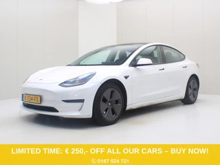 Hoofdafbeelding Tesla Model 3 Tesla Model 3 Long-Range AWD 351pk 75 kWh [ FACELIFT+WARMTEPOMP+AUTOPILOT+620KM WLTP+PREMIUM AUDIO ]