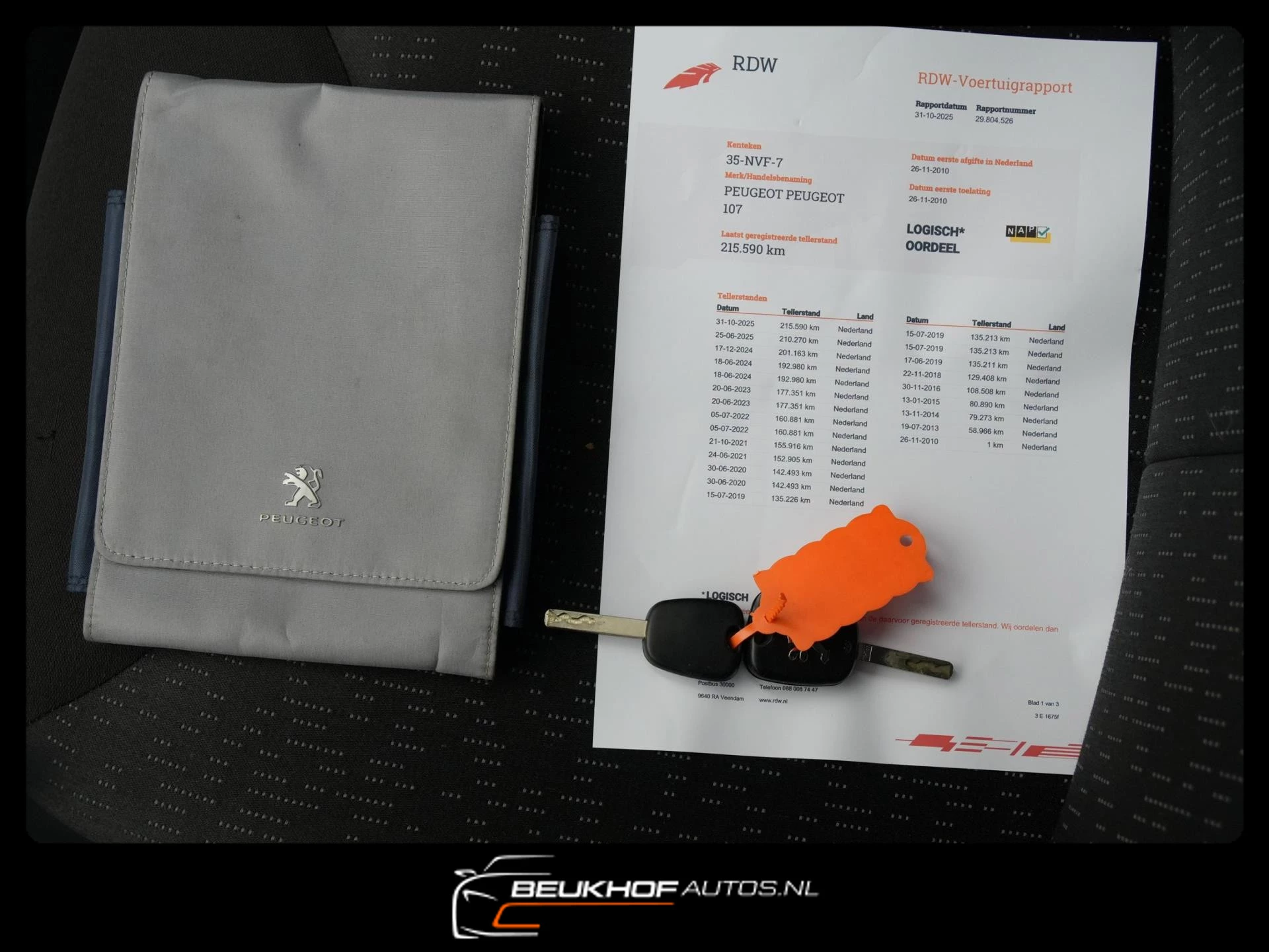 Hoofdafbeelding Peugeot 107