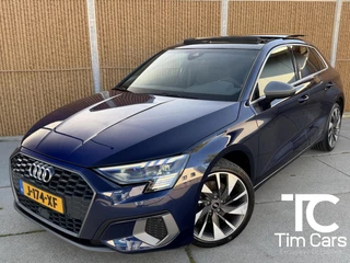 Audi A3 Sportback 35 TFSI edition one S line Automaat | Panoramadak | Stoelverwarming | Bang&olufsen Audio | Sfeerverlichting | Cruise control adaptief | Getint glas | DAB | LED verlichting | Parkeersensoren achter