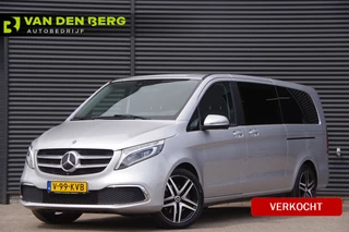 Mercedes-Benz V-Klasse 300d 4-MATIC XL DC-5P, AUT. LED, LEDER, MEMORY, 2X ELEKTR. SCHUIFDEUR, MBUX 10'', 360 CAMERA, TREKHAAK AFNEEMBAAR, PARKEERSENSOREN, DUBBELE CABINE