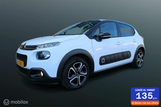 Hoofdafbeelding Citroën C3 Citroen C3 1.2 PureTech Feel Edition, Cruise, Pdc, App connect, Navi, Clima, Donkerglas.
