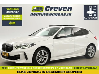 BMW 1 Serie 118i M-Sport 141PK Automaat Pano Clima Camera Carplay Cruise Navi Sfeerverl. LED Memory-Seat PDC Virtual 17"LMV