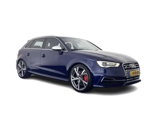 Audi A3 Sportback 2.0 TFSI S3 Quattro Pro Line Plus Aut. *LUXURY-LEATHER | BI-XENON | ADAPTIVE-CRUISE | BANG&OLUFSEN | NAVI-FULLMAP | HEATED-SPORTSEATS | SHIFT-PADDLES | PRIVACY-GLASS | ECC | PDC | 19''ALU*