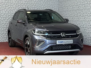 Volkswagen T-Cross ✅NIEUWE AUTO✅ TSI 115PK R-LINE EDITION TREKHAAK LED LMV IQ CAMERA STOELVERW ✅2025✅ "Volkswagen rijden begint bij Topautos.nl – 75 topmodellen direct op voorraad!"