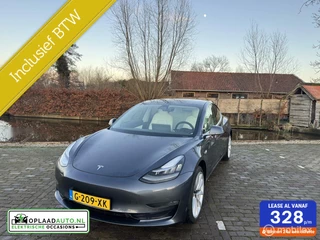 Hoofdafbeelding Tesla Model 3 Tesla Model 3 Long Range AWD 75 | INCL FSD! | Wit interieur