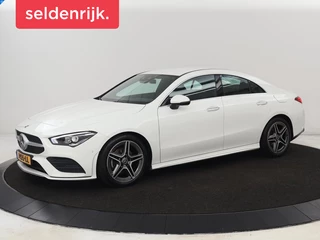 Mercedes-Benz CLA-klasse 180 AMG | Carplay | Stoelverwarming | Camera |  Navigatie | Leder/Alcantara | Sfeerverlichting | Park Assist | Full LED | Widescreen | Climate control | Sportstoelen | Cruise control