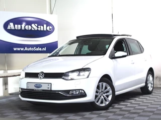 Hoofdafbeelding Volkswagen Polo Volkswagen Polo 1.2 TSI Highline LED PANO BLUET PDC CRUISE ECC '16