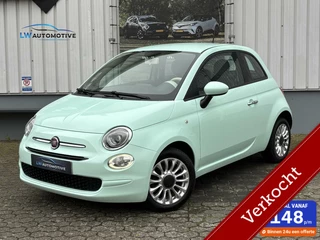 Fiat 500 1.2 Popstar | Verde Lattementa | Lichtmetalen velgen | NL-auto