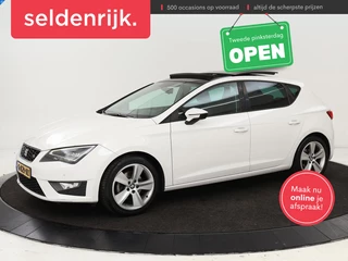 SEAT Leon 1.4 TSI FR | Panoramadak | Full LED |  Sportstoelen | Climate control | SEAT Sound | Parkeerhulp | Half leder | Cruise control | Bluetooth