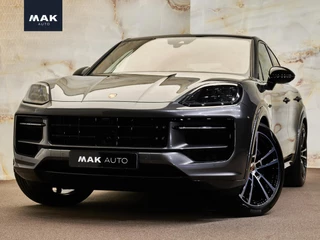 Porsche Cayenne Coupé 3.0 E-Hybrid, SportDesign, Bose, pano, luchtv., matrix-LED, memory, sportchrono, 22", tr.haak, camera, keyless, privacy