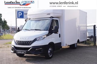 Iveco Daily 35C14 140 pk Automaat Bakwagen 30M3 Airco, Camera Luchtvering, Dakspoiler, Dubbel Lucht LxBxH 530x227x240 cm, 3-Zits